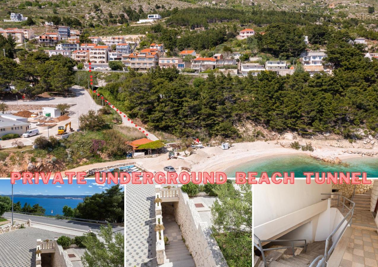 Beachfront Xxl - 2 Apartments Together - Lokva Rogoznica Luaran gambar