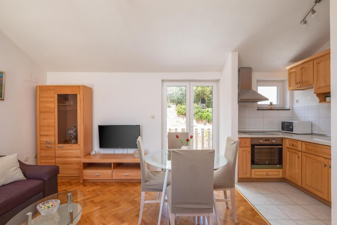 Beachfront Xxl - 2 Apartments Together - Lokva Rogoznica Luaran gambar