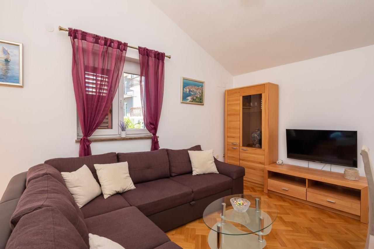 Beachfront Xxl - 2 Apartments Together - Lokva Rogoznica Luaran gambar
