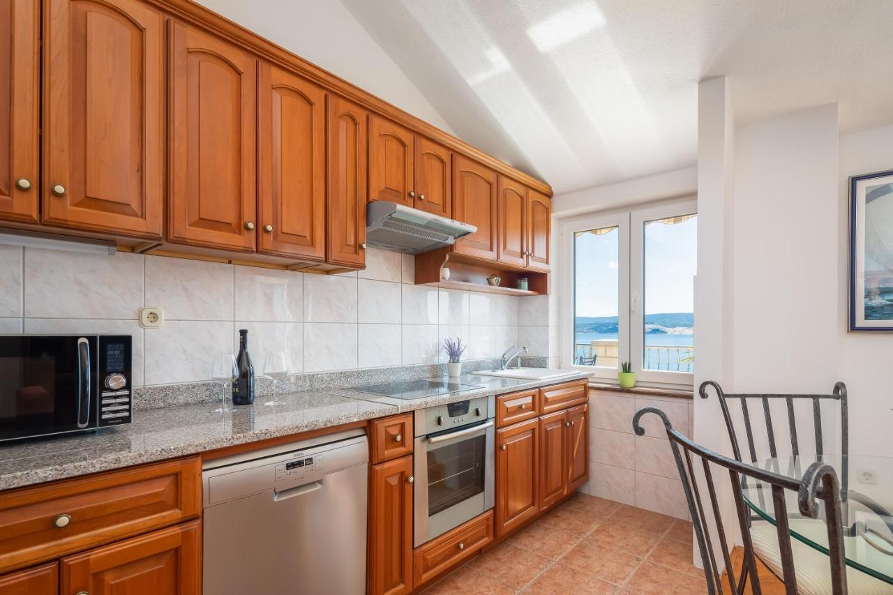 Beachfront Xxl - 2 Apartments Together - Lokva Rogoznica Luaran gambar