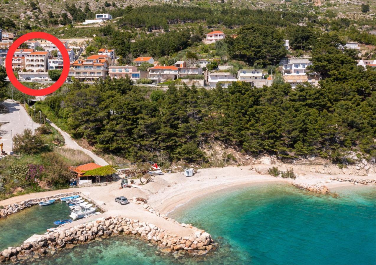 Beachfront Xxl - 2 Apartments Together - Lokva Rogoznica Luaran gambar