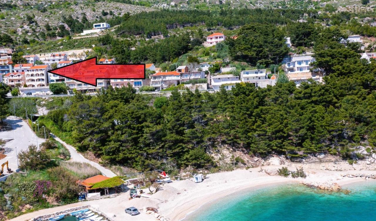 Beachfront Xxl - 2 Apartments Together - Lokva Rogoznica Luaran gambar
