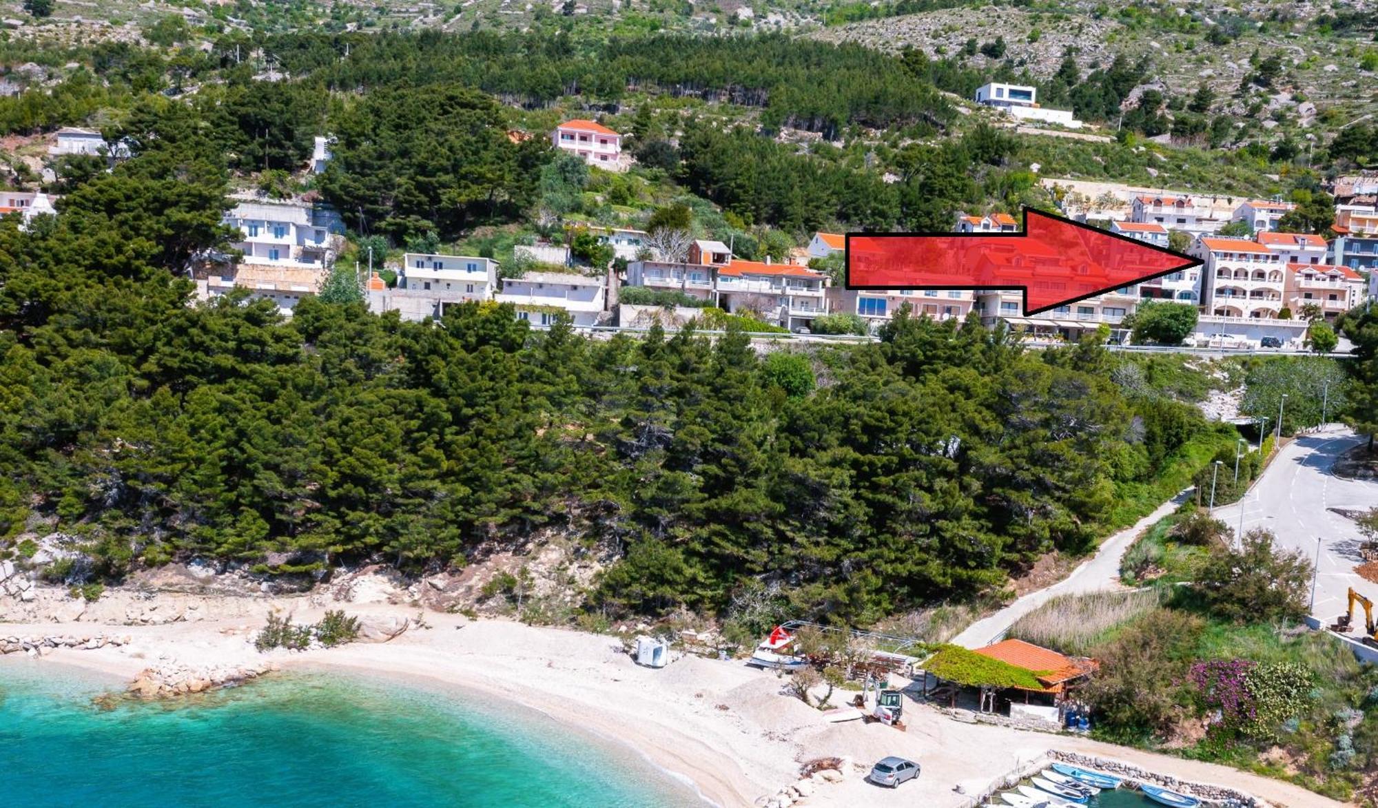 Beachfront Xxl - 2 Apartments Together - Lokva Rogoznica Luaran gambar